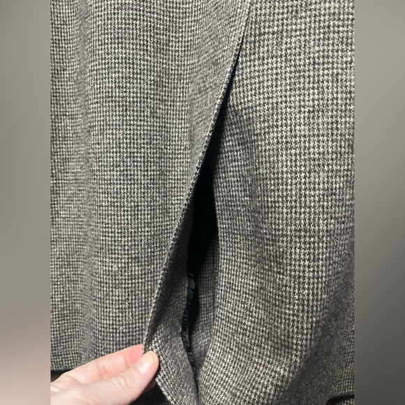 Harlyn Graham Anthropologie Longline Plaid Blazer Women’s L - Picture 4 of 5